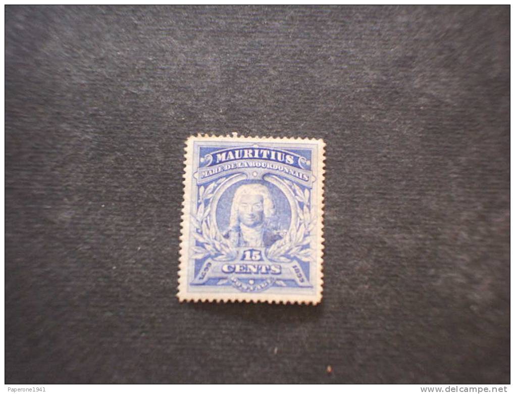 MAURITIUS - 1899 AMMIRAGLIO MALE' 15c. -NUOVO(+)-TEMATICHE - Maurice (1968-...)