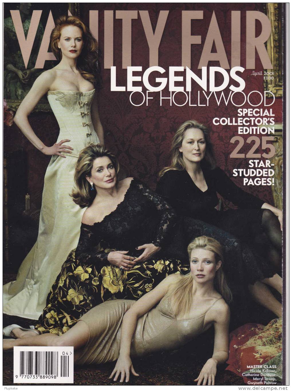 Vanity Fair 488 April 2001 Legends Of Hollywood Special Collector´s Edition - Unterhaltung