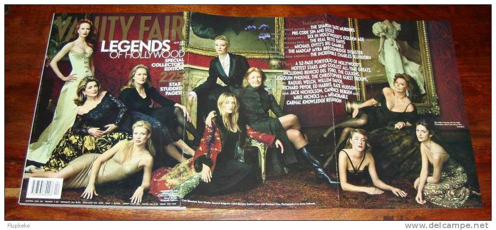 Vanity Fair 488 April 2001 Legends Of Hollywood Special Collector´s Edition - Entretenimiento