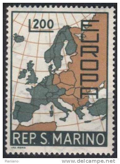 PIA - SAN  MARINO  - 1967 : Europa  - (Yv 697) - Neufs