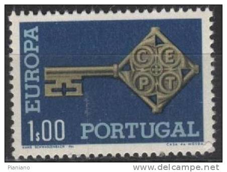 PIA - PORTOGALLO - 1968 : Europa  -  (Un 1032-34) - 1968