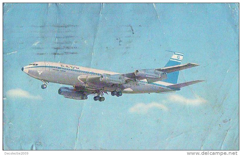 S60 Aviation Israel ELAL Boeing Jet Used 1969 - 1946-....: Moderne