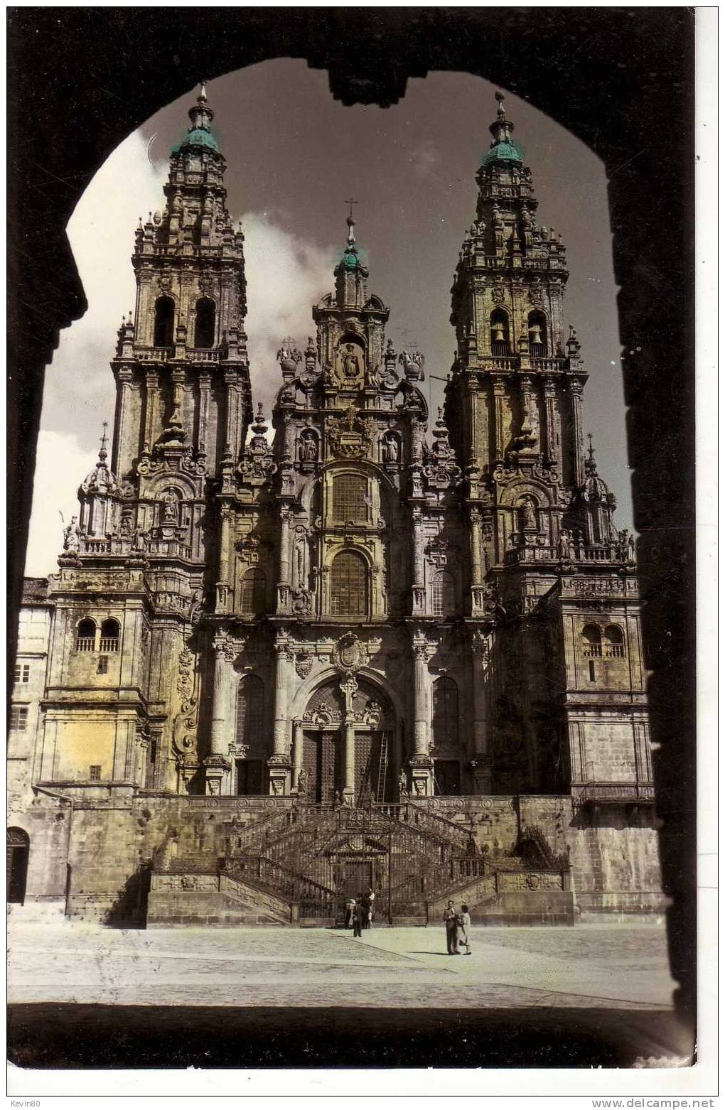 ESPAGNE SANTIAGO DE COMPOSTELLA Catedral Fachada Del Obradoiro - Santiago De Compostela