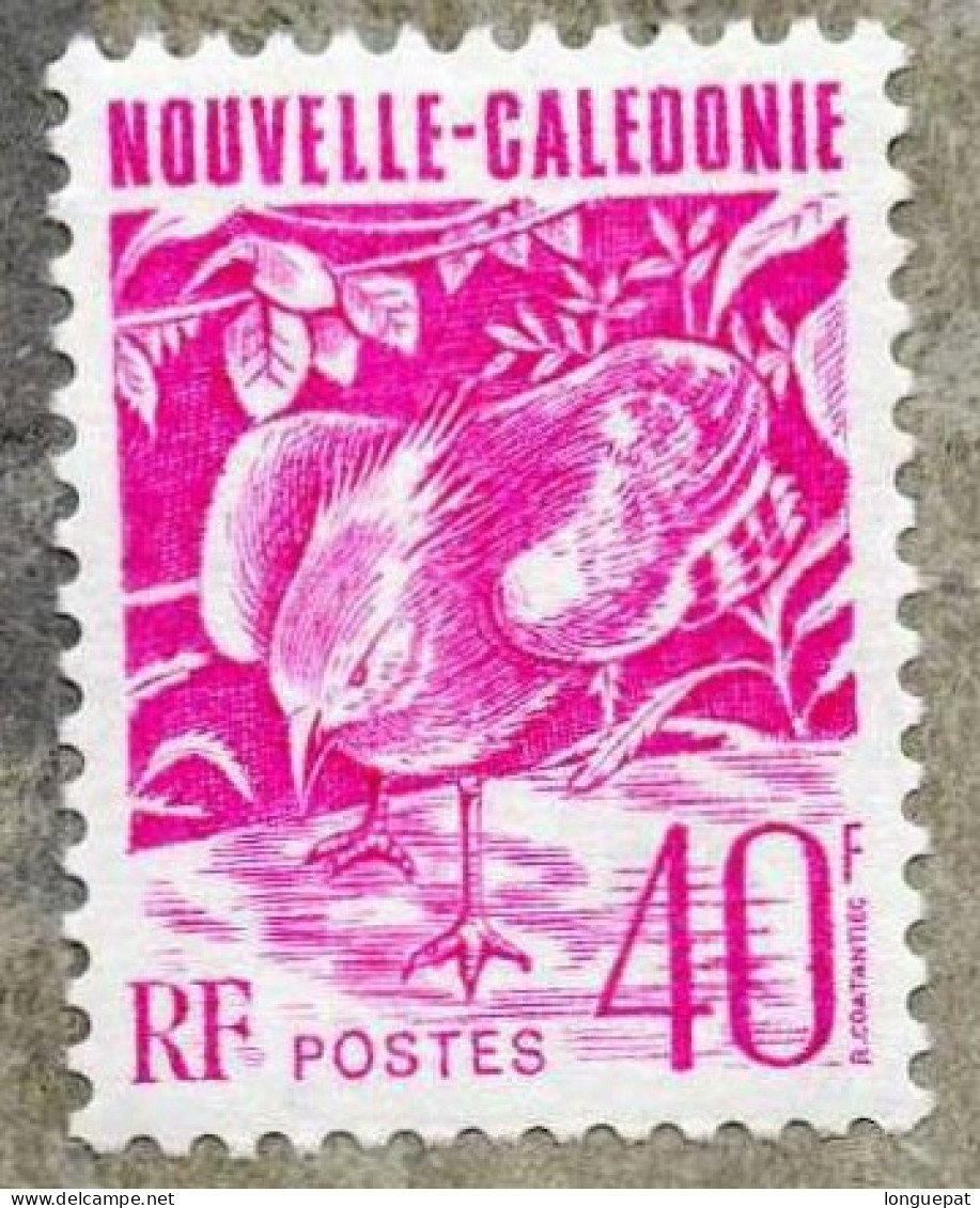 NOUVELLE-CALEDONIE  :   Le Cagou, Série Courante - Unused Stamps