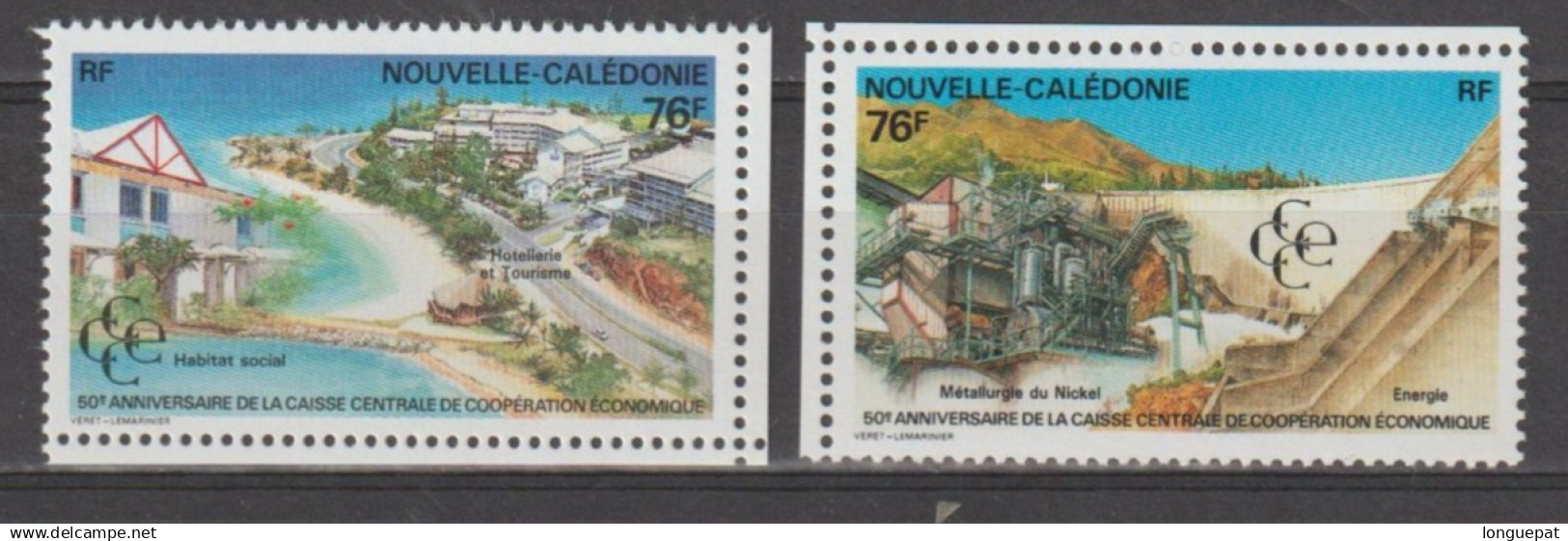 NOUVELLE-CALEDONIE  :   50 Ans De La Caisse Centrale De Coopération Economique : Habitat, Hôtellerie Et Tourisme - Nuovi