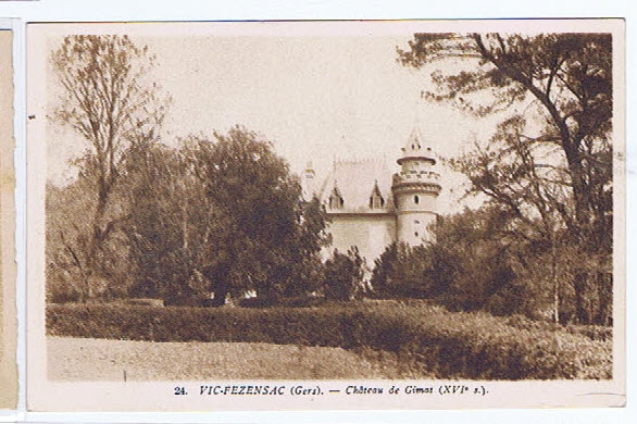 32   VIC FEZENSAC CHATEAU DE GIMAT - Vic-Fezensac