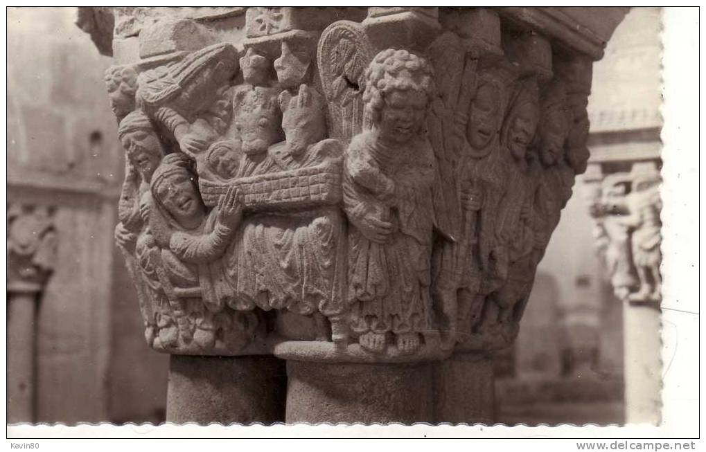 ESPAGNE SORIA Detalle Capitel De San Juan De Duero Siglo XI - Soria