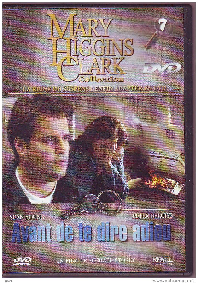DVD MARY HIGGINS CLARK COLLECTION 7 AVANT DE TE DIRE ADIEU - Séries Et Programmes TV