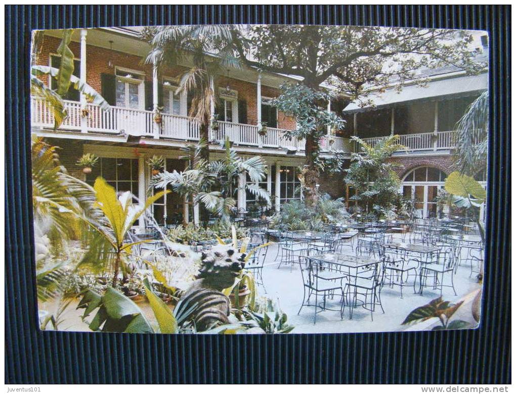 CPSM ETATS UNIS-New Orléans-Patio Of Brennan's French Restaurant - New Orleans