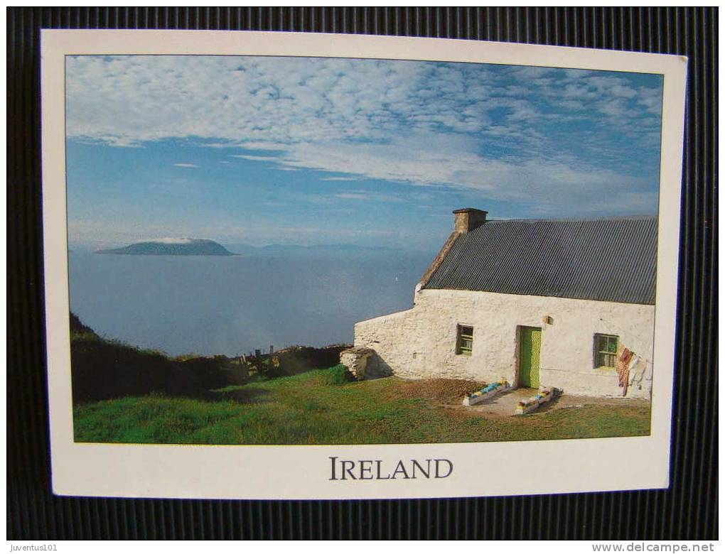 CPSM IRLANDE-Cottage On The Ring Of Kerry - Kerry