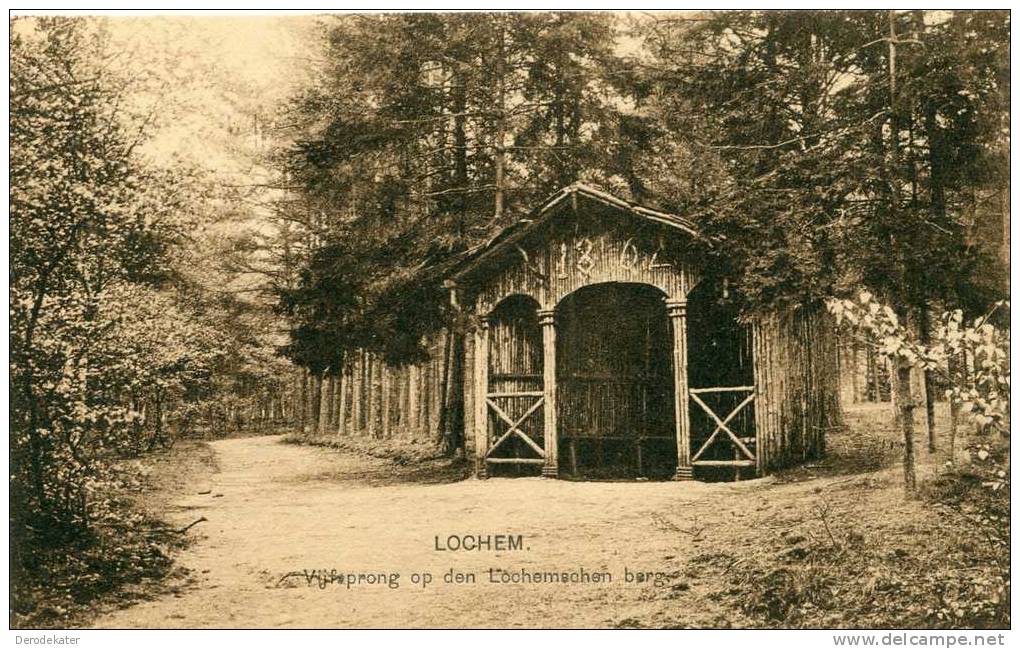 Lochem Vijfsprong Op Den Lochemschen Berg. Nauta 13549. Ongelopen. - Lochem