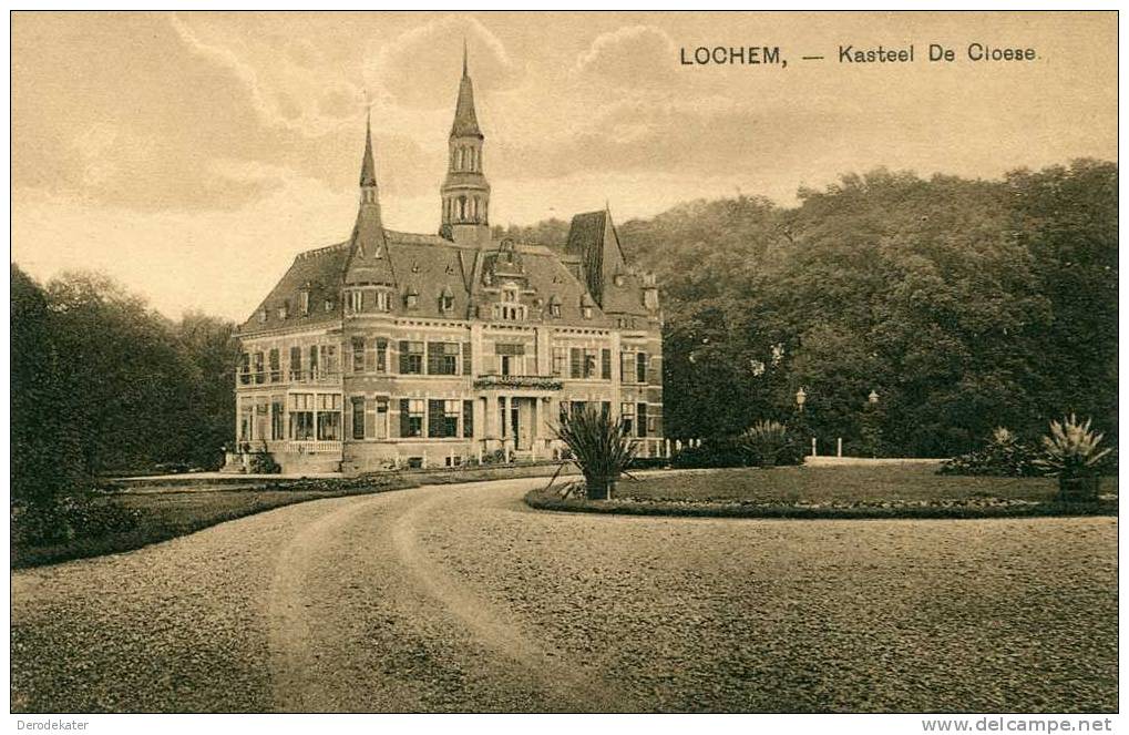 Lochem Kasteel De Cloese. Nauta A62. Ongelopen. - Lochem