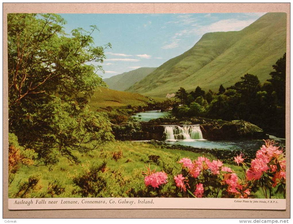 Aasleagh Falls Near Leenane, Connemara, Co. Galway, Ireland - Galway