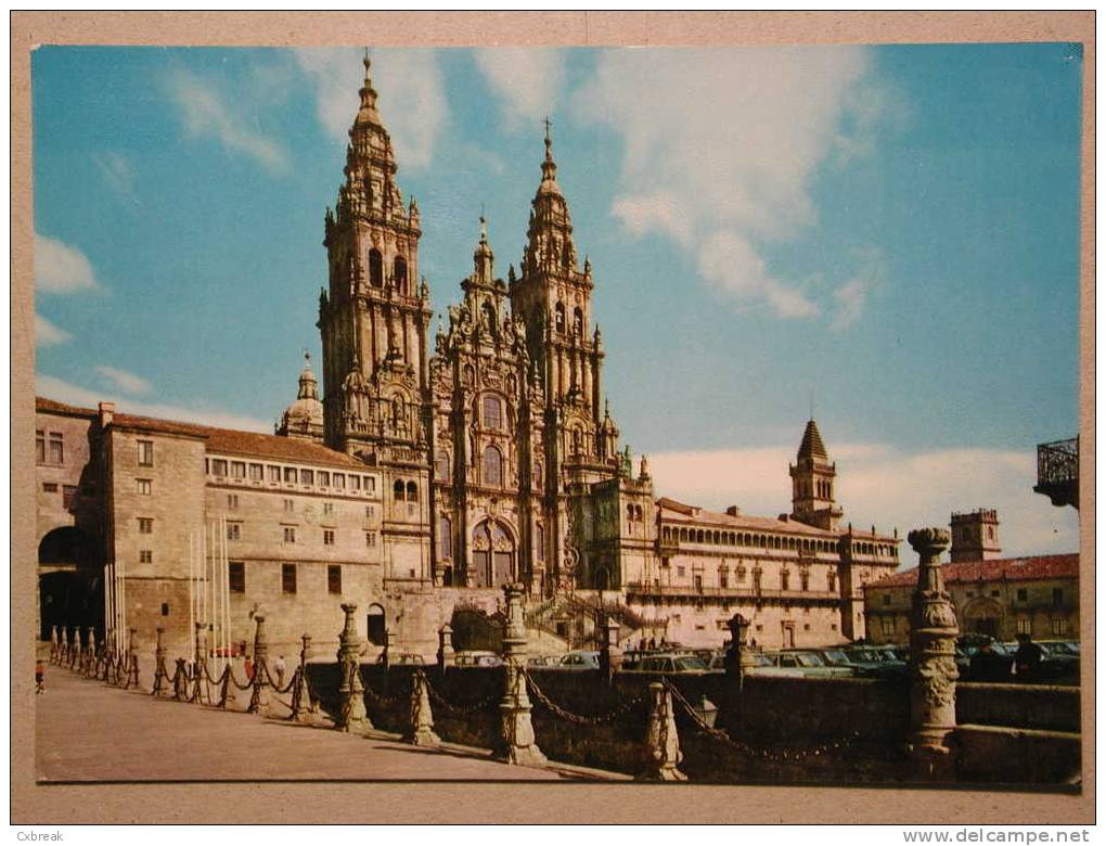 Santiago De Compostela, Catedral, Fachada Del Obradoiro - Santiago De Compostela