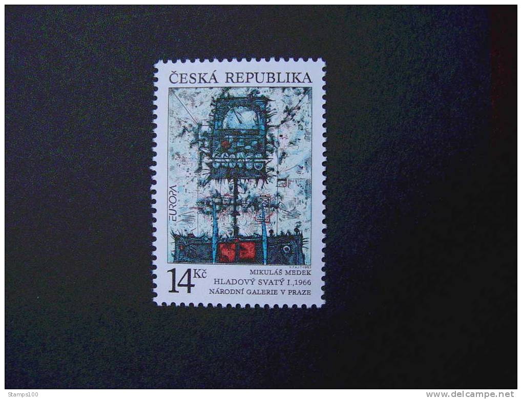 CZECH REP    1993  CEPT    MNH **  MICHEL 5          (052203-080/015) - 1993