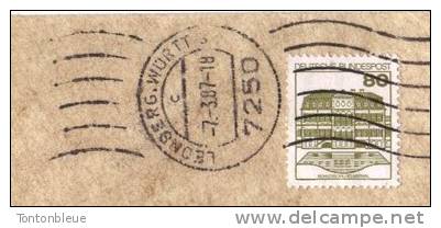 Sur Enveloppe - Schloss Wilhelmsthal - (D135) - Used Stamps