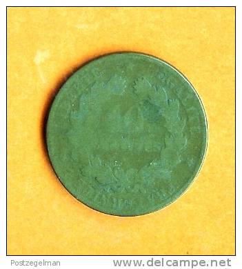 FRANCE 1897 10 Centimes Bronze Fine - Andere & Zonder Classificatie