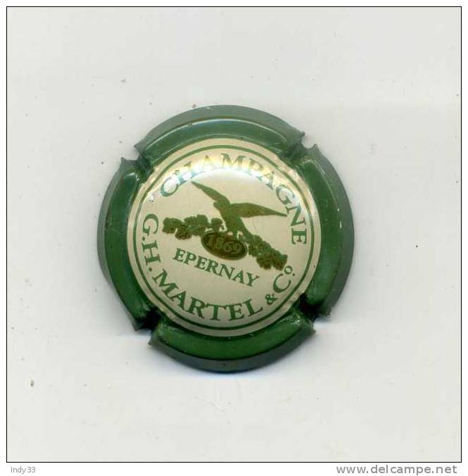 - PLAQUE DE MUSELET CHAMPAGNE MARTEL GH  . - Martel GH