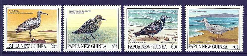 Papua New Guinea 1990 Birds Oiseaux  Aves Migratory Birds MNH - Marine Web-footed Birds