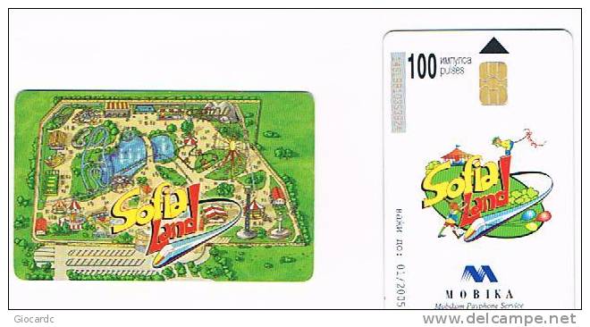 BULGARIA - CHIP MOBIKA - 2002 SOFIA LAND  (SOFIALAND)   - USATA (USED) - RIF. 7444 - Bulgarien