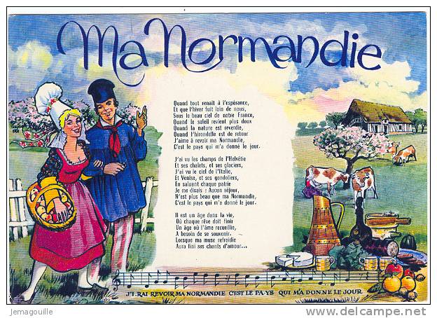 Ma Normandie - J´i Rai Revoir Ma Normandie C´est Le Pays Qui M´a Donné Le Jour- R-1 - Music