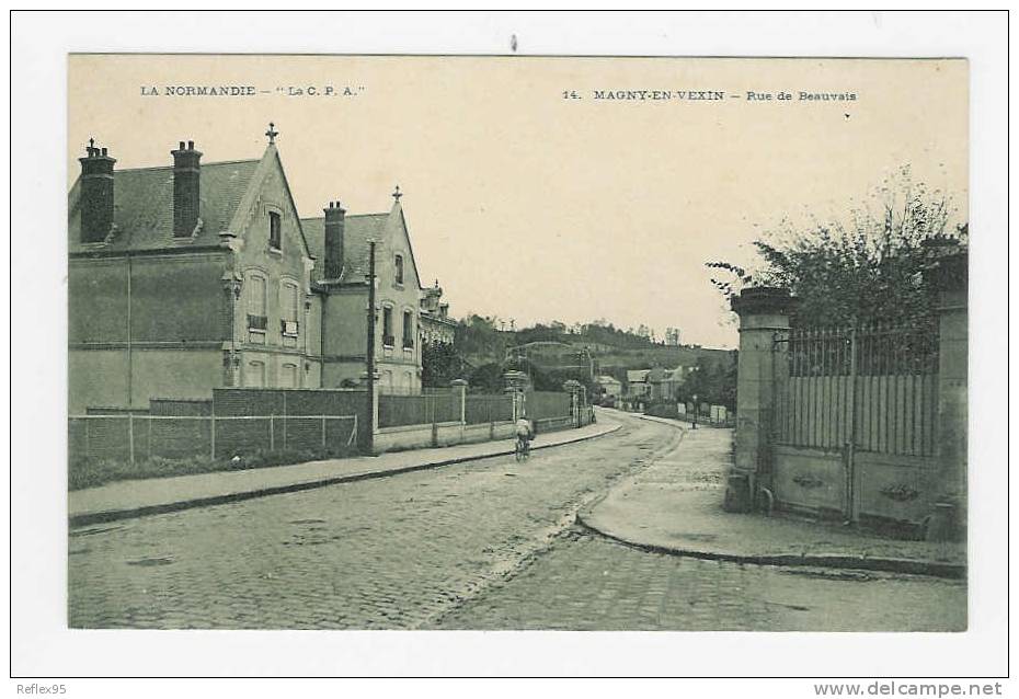 MAGNY EN VEXIN - Rue De Beauvais - Magny En Vexin