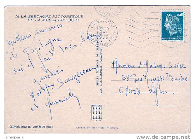 SAVENAY 44 - La Bretagne Pittoresque De La Mer Et Des Bois - Multivues - 12.9.1972 - 16 - Q-2 - Savenay