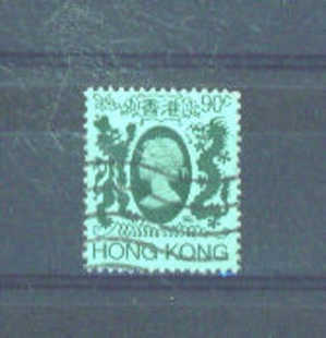 HONG KONG - 1982 Queen Elizabeth Definitive 90c FU - Usados