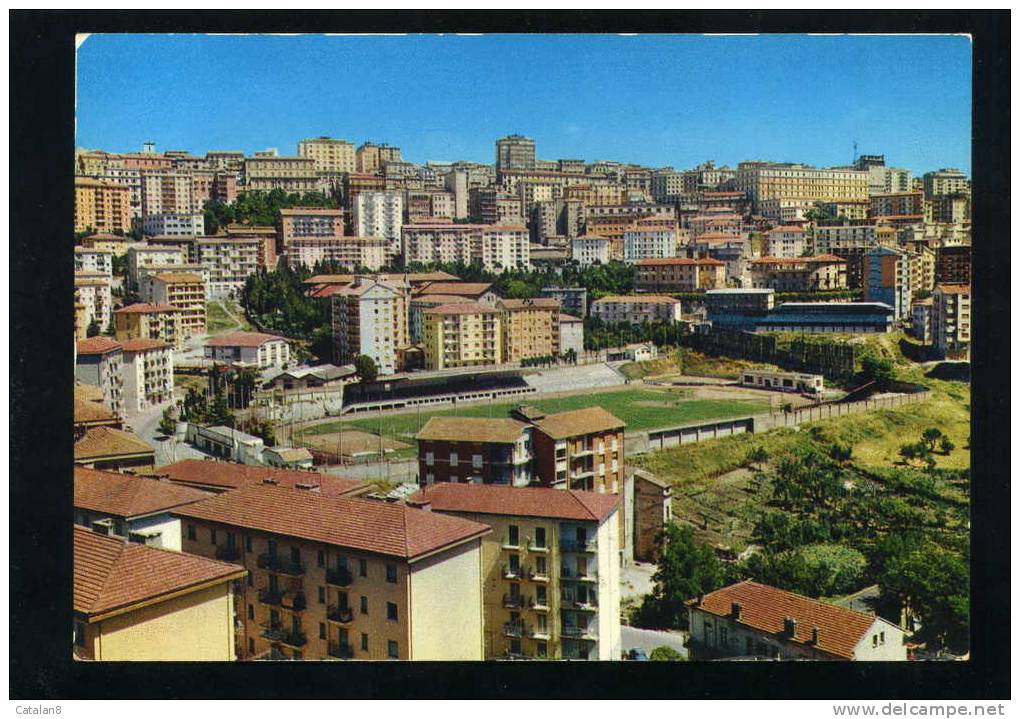 S2460 CARTOLINA POSTALE BASILICATA POTENZA PANORAMA CAMPO DI CALCIO FG.V. - Potenza