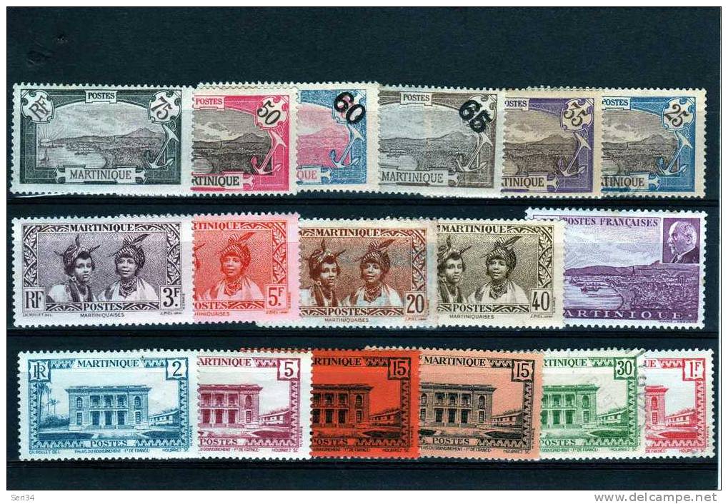 MARTINIQUE :1 Lot De Timbres Neufs :Y&T :** Et * - Other & Unclassified