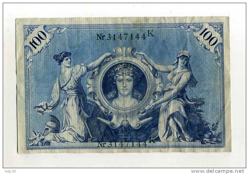 - ALLEMAGNE . 100 M. 1908 - 100 Mark