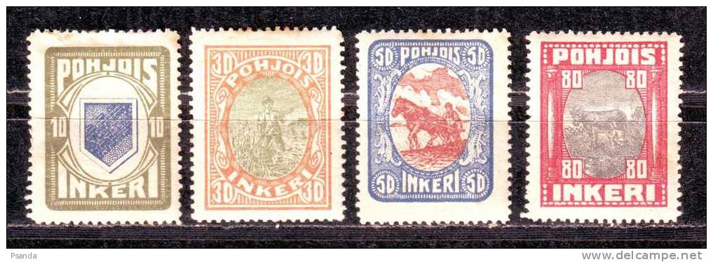 1920 Finland  North Ingemarland  Lot - Used Stamps