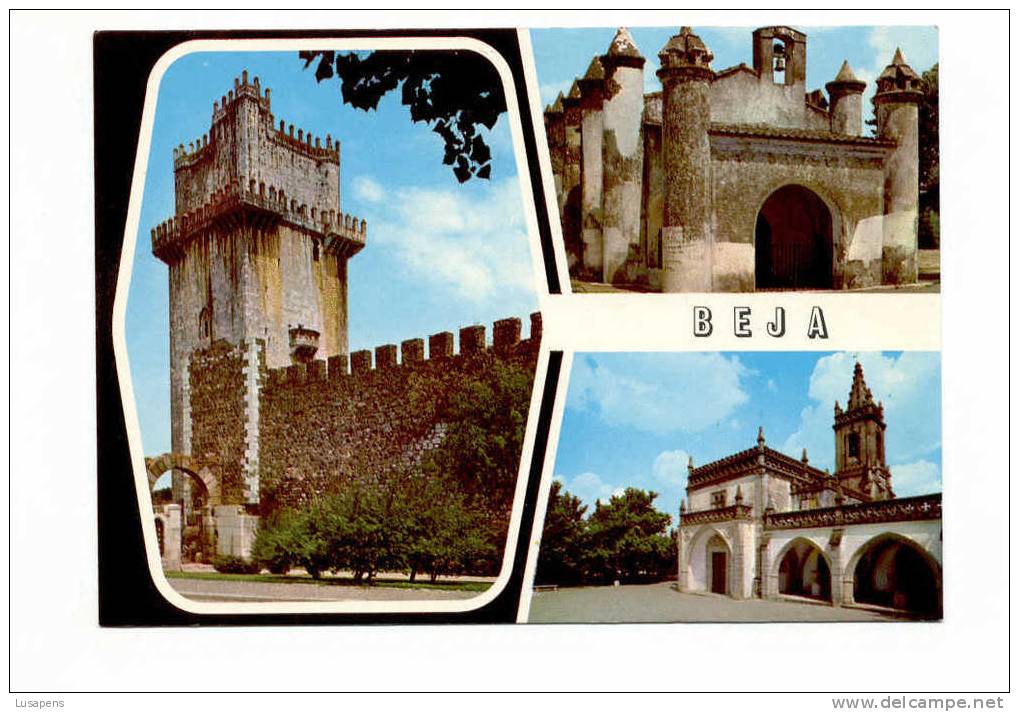 Portugal Cor 08879 – BEJA - CASTELO ERMIDA DE SANTO ANDRÉ E MUSEU - Beja