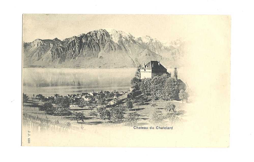 Cp, Suisse ,  Château Du Chatelard - Au