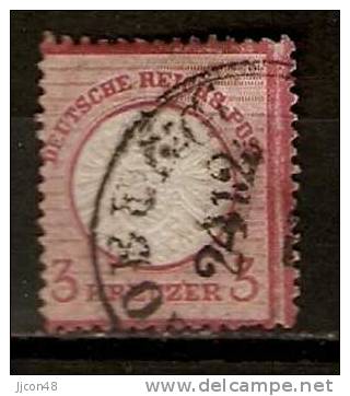 Germany 1872  3kr  (o) Mi.25 - Gebraucht