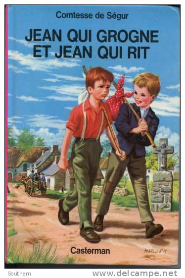 Casterman  Comtesse De Ségur  Jean Qui Rit Et Jean Qui Grogne   1979  ++++NEUF++++ - Casterman