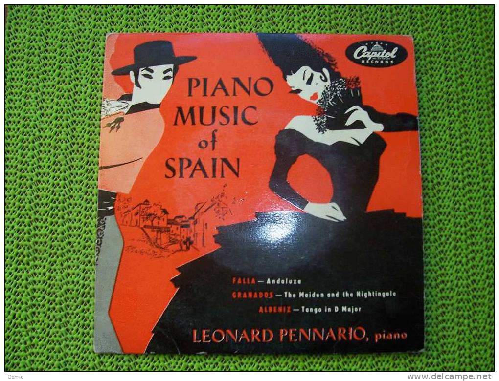 LEONARD PENNARIO  °  PIANO MUSIC OF SPAIN - Otros - Canción Española