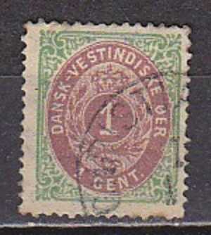 L4993 - DENMARK WEST INDIES ANTILLES DANOISES Yv N°5 - Denmark (West Indies)