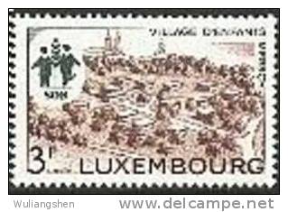 LM0169 Luxembourg 1968 Children‘s Village Building 1v MNH - Nuevos
