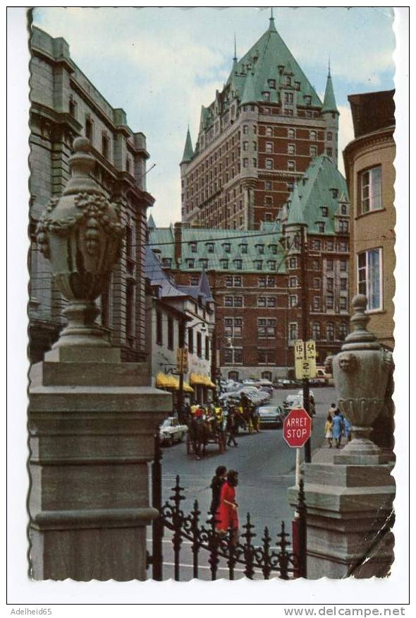 Rue Du Fort W. View Chateau Frontenac Quebec - Québec - Château Frontenac