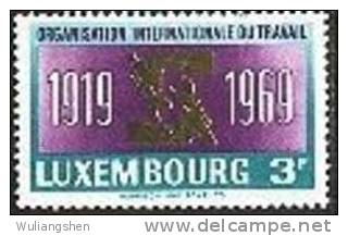 LM0180 Luxembourg 1969 Labor Union 50 Years 1v MNH - Ongebruikt