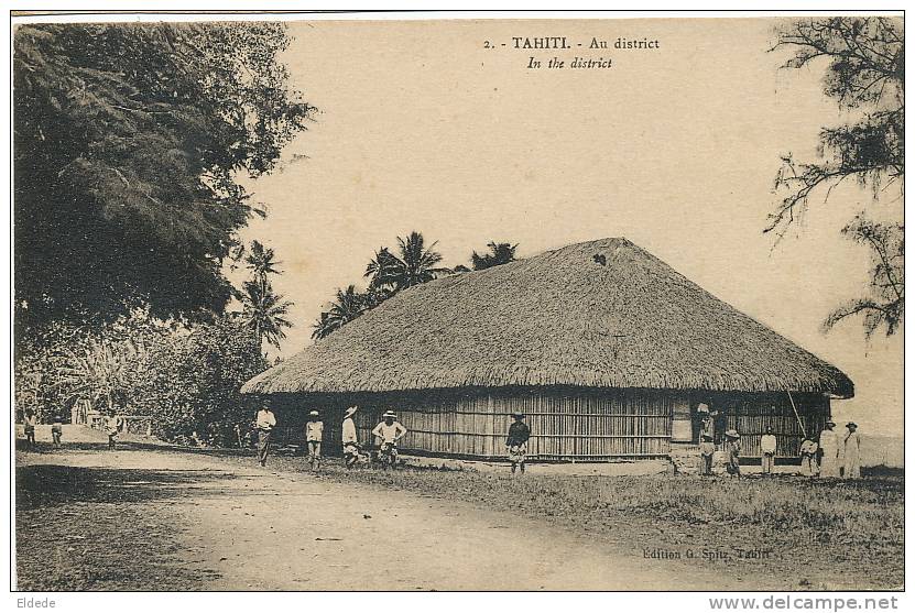 Tahiti   Edit G. Spitz Au District In The District - Tahiti