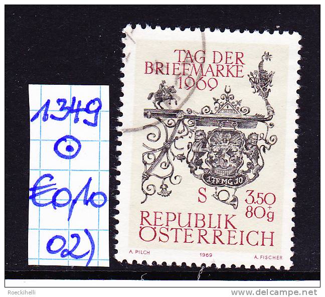 5.12.1969  -  SM  "Tag Der Briefmarke 1969" -  O   Gestempelt  -  Siehe Scan  (1349o 01-14) - Used Stamps