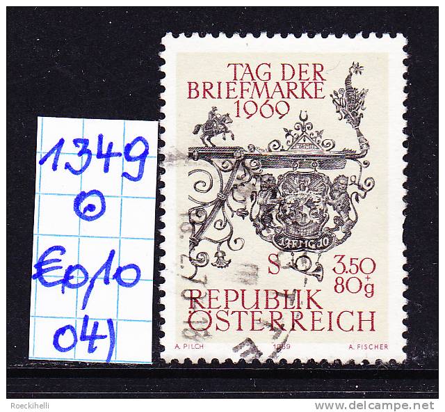 5.12.1969  -  SM  "Tag Der Briefmarke 1969" -  O   Gestempelt  -  Siehe Scan  (1349o 01-14) - Used Stamps