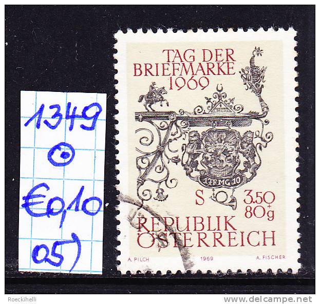 5.12.1969  -  SM  "Tag Der Briefmarke 1969" -  O   Gestempelt  -  Siehe Scan  (1349o 01-14) - Used Stamps