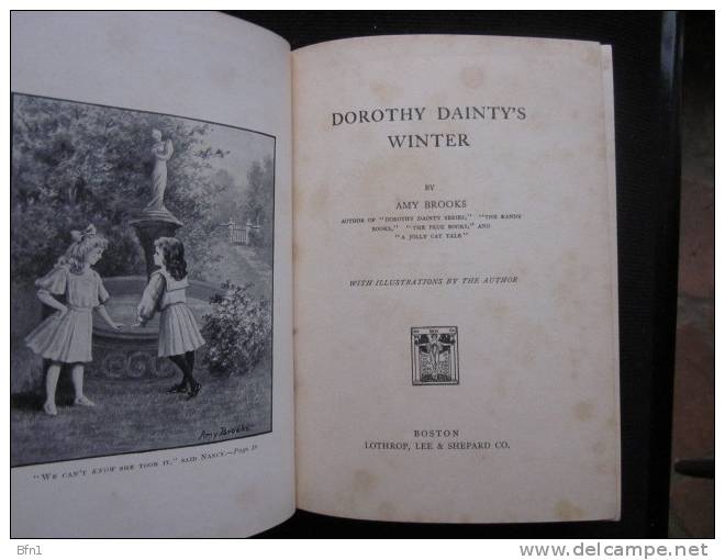 DOROTHY DAINTY´S WINTER - 1910- AMY BROOKS - Boeken Voor De Kleinsten