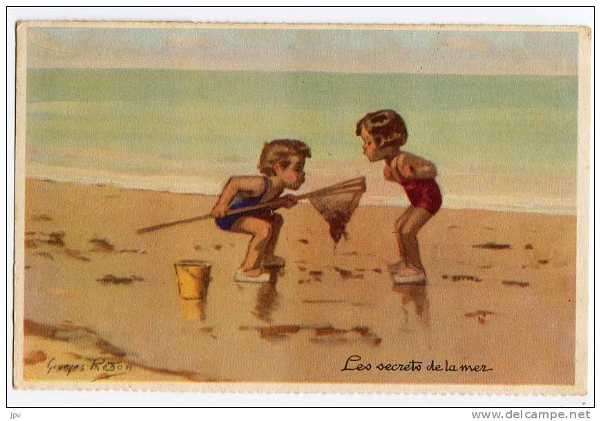 ILLUSTRATEUR : GEORGES REDON. Les Secrets De La Mer. - Redon