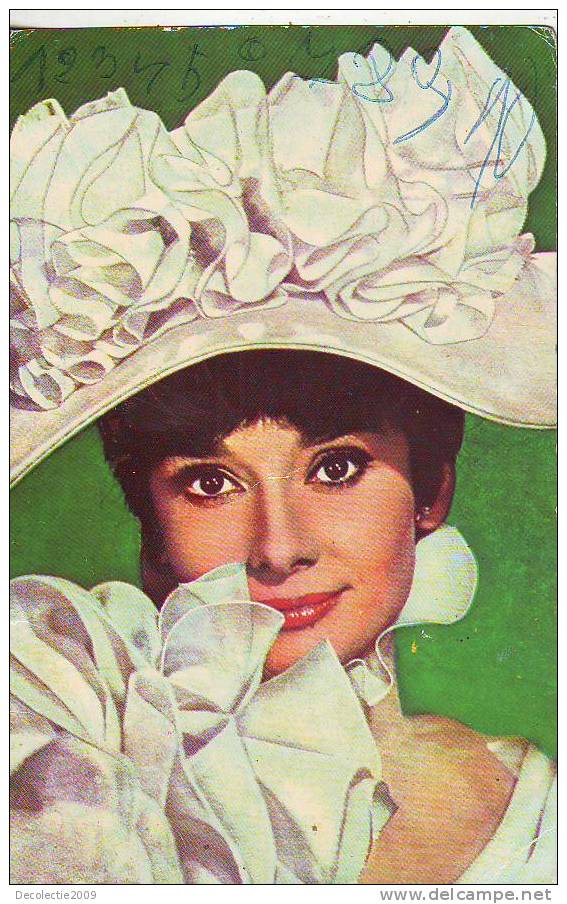 Tzs4169 Actors Acteurs Audrey Hepburn Not Used Perfect Shape - Actors