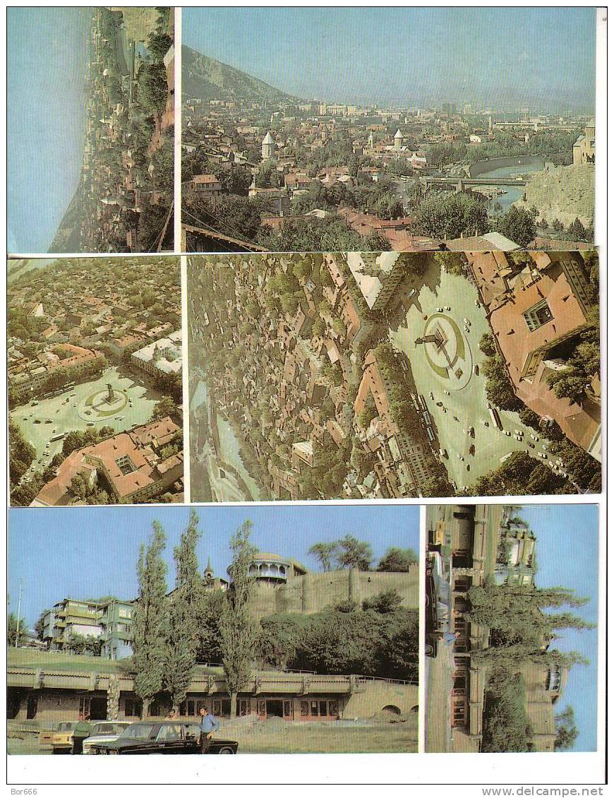 GOOD GEORGIA 11 POSTCARDS Set - TBILISI - Georgien