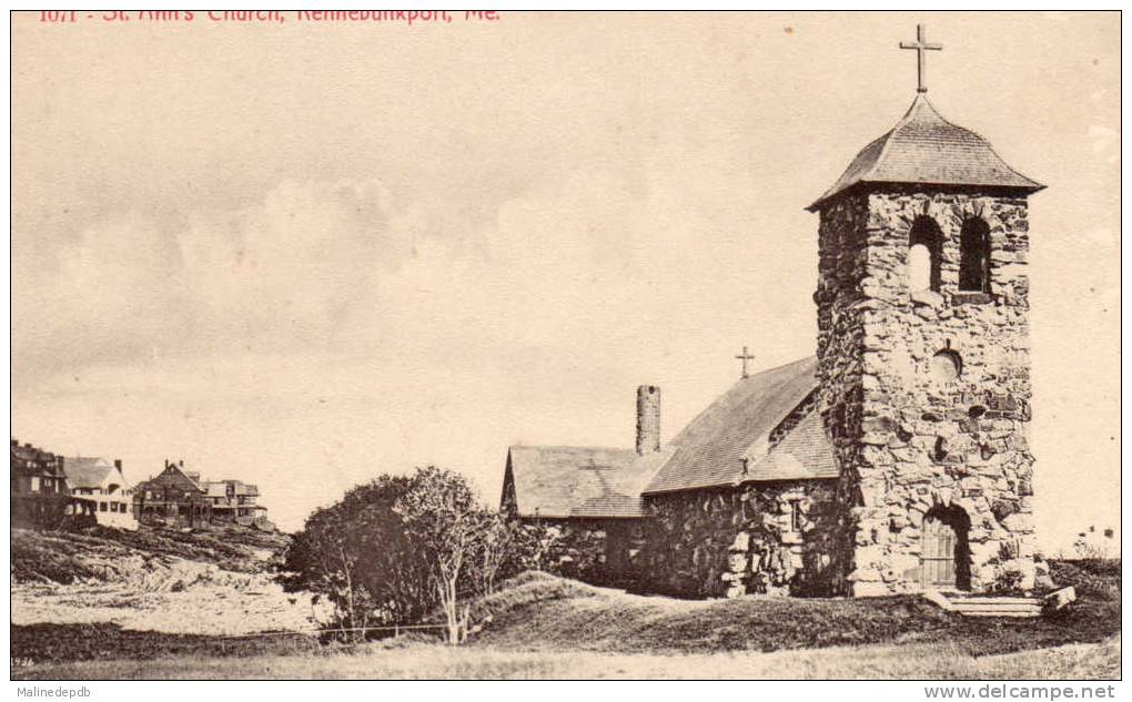 CPA N° 1071 - SR ANN'S CHURCH - KENNEBUNKPORT - Me - Autres & Non Classés